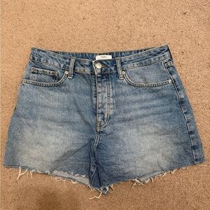 Forever 21 Light Blue Jean Shorts